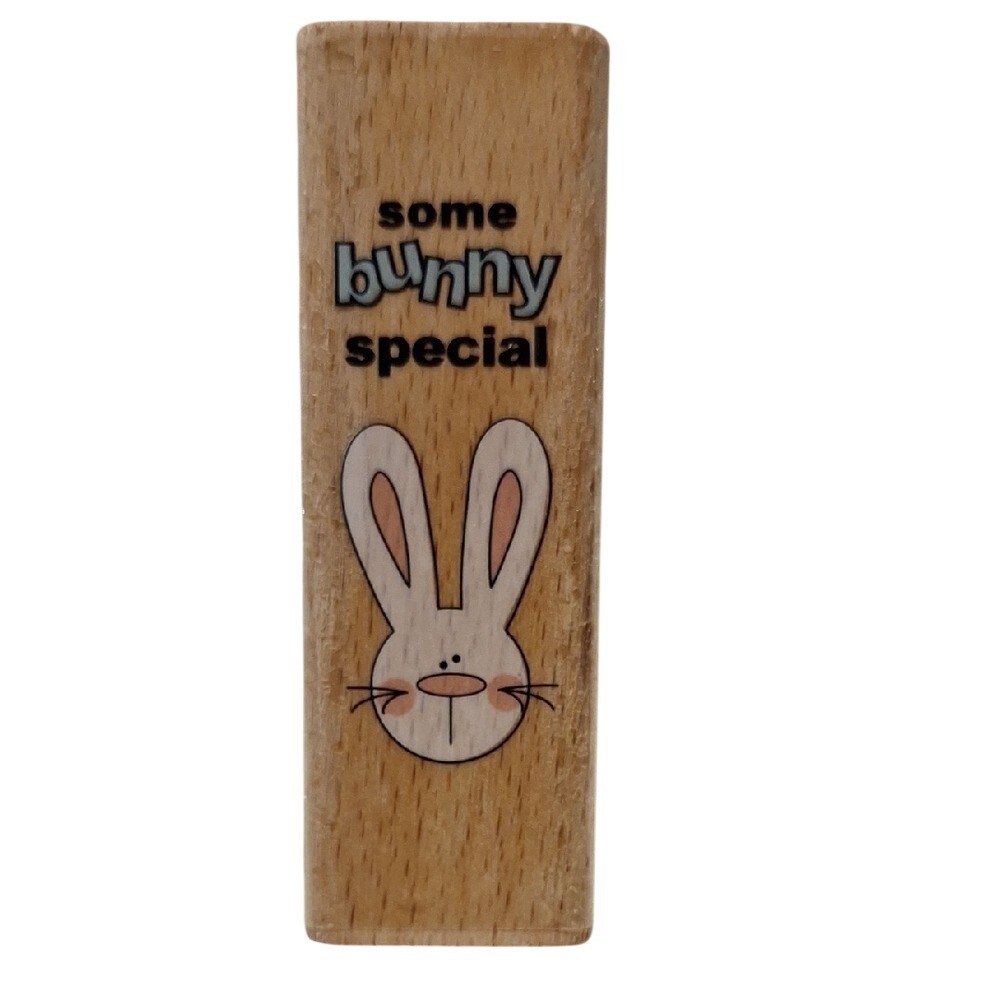 Hampton Art Studio G Rubber Stamp Set Butterfly Flower‎ Chandelier Bunny - Picture 6 of 8